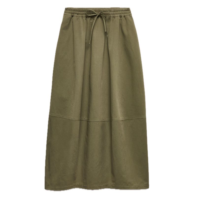 M&amp;amp;S, Pure Cotton Cocoon Shape Midi Skirt