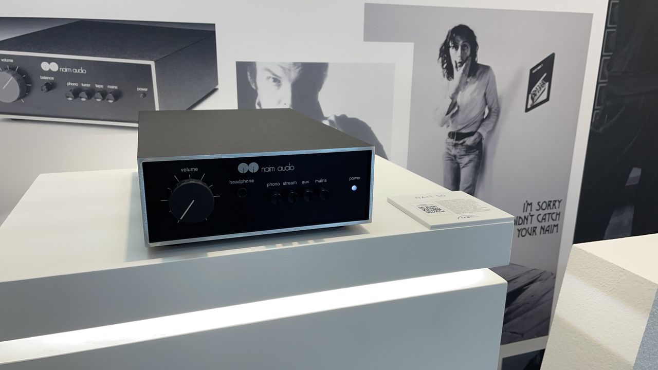 Naim Nait 50 angled at Munich High End