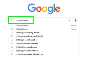 how to find lost Android phone - Google