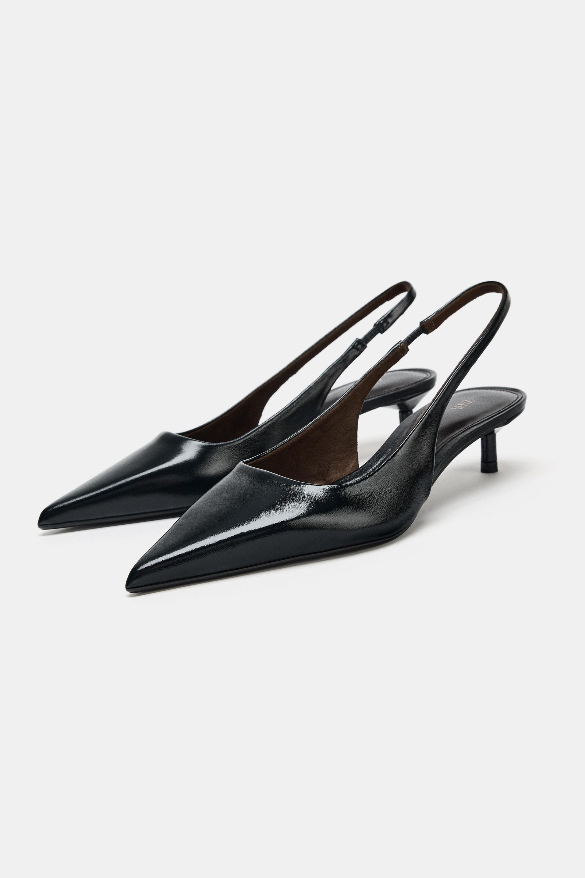 Leather Slingback Shoes