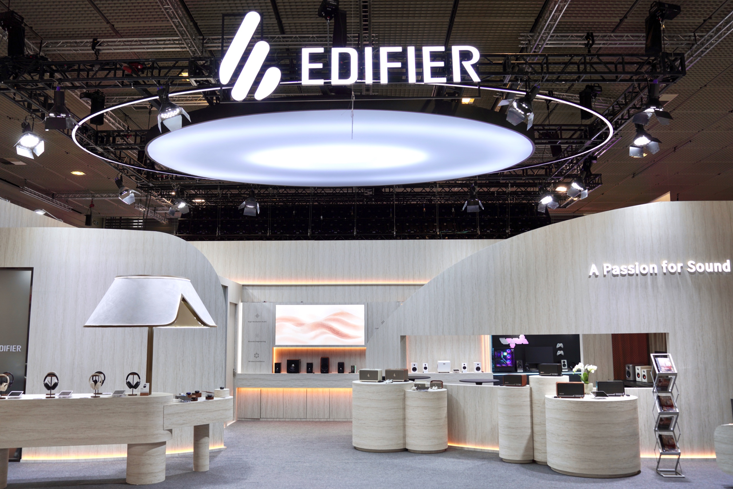 The Edifier booth at IFA 2026