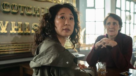 Sandra Oh as Eve Polastri in Killing Eve season 4