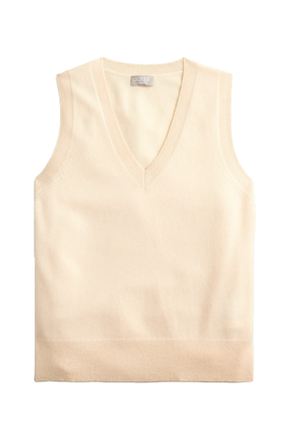 J.Crew Cashmere V-Neck Sweater-Vest