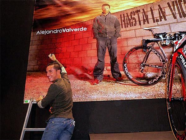 You can autograph too, Joaquin, although it's Alejandro's big poster.