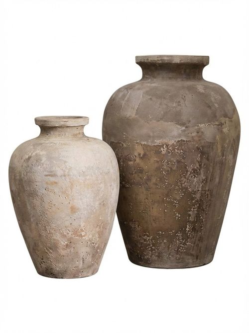 Affiti Clay Tapered Pot - Small