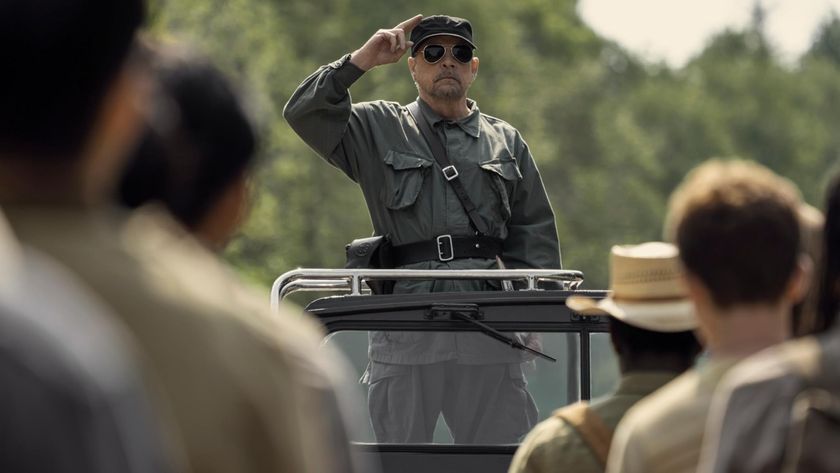 Mark Hamill as the Major in The Long Walk