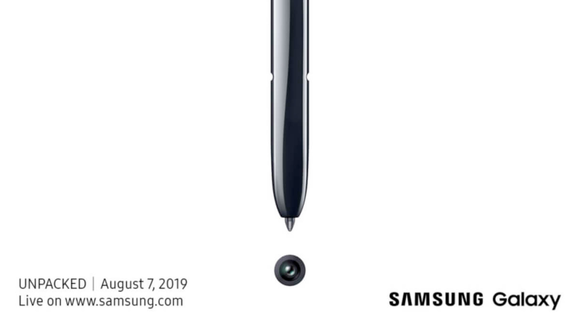 Galaxy Note 10 teased by Samsung