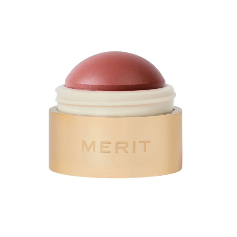An image of a cool pink coloured cream blush in gold packaging is one of the best Christmas gifts for mum.