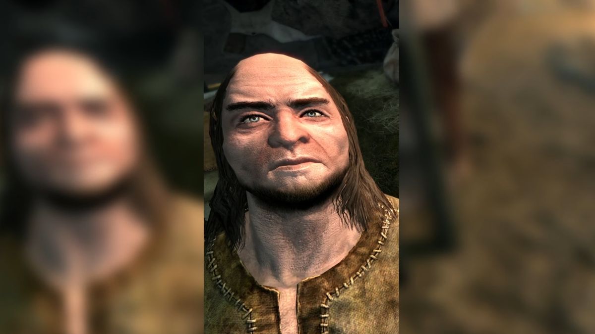 Skyrim character selfie with voice mod