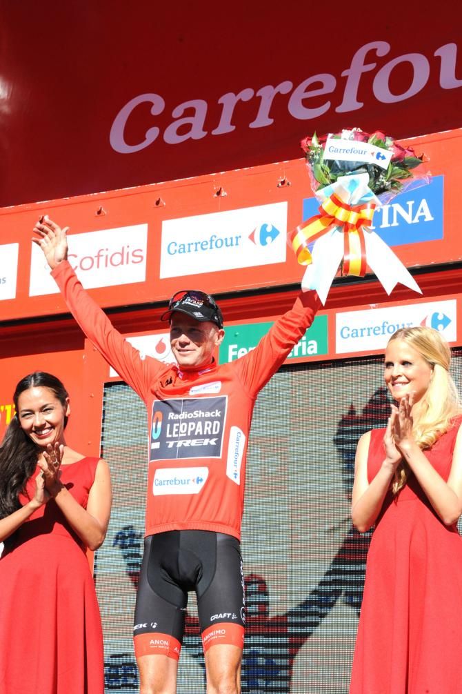 Chris Horner (RadioShack) leads the Vuelta after stage 3
