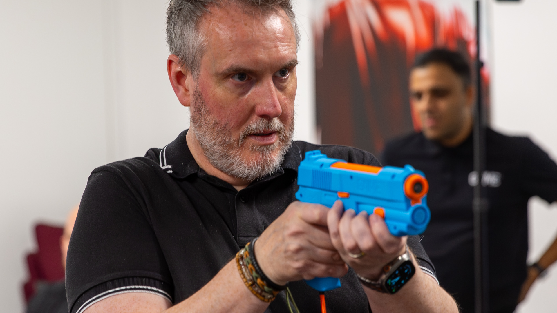 G'AIM'E Time Crisis Lightgun hands-on image