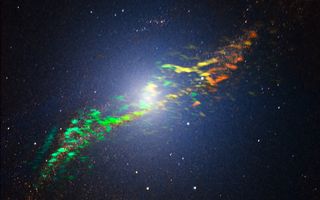 The Radio Galaxy Centaurus A, as seen by ALMA 1920