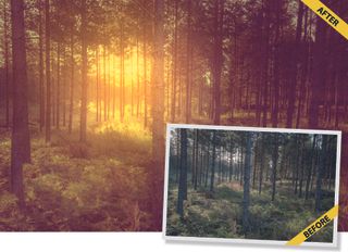 Add mood lighting to landscapes at home using this Photoshop CC trick