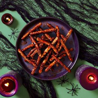 M&amp;S Wriggling Worms Sausages | M&amp;S via Ocado| £4Deliciously tasty with a BBQ glaze, these Wriggling Worms Sausages look brilliantly spooky and make for the perfect Halloween treat to try this year.