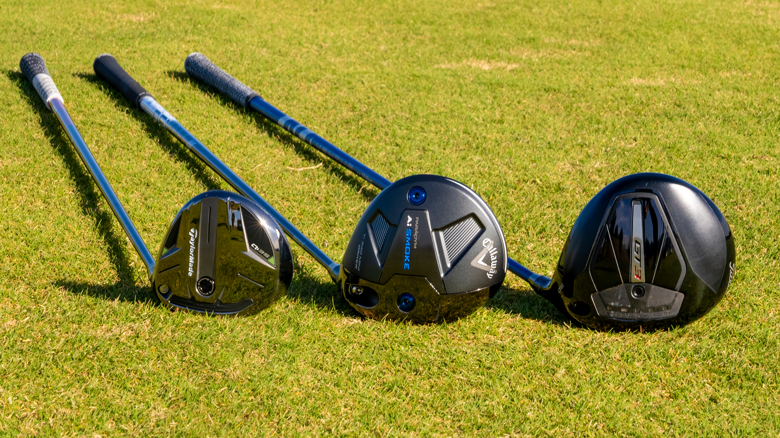 3-wood, mini driver and driver