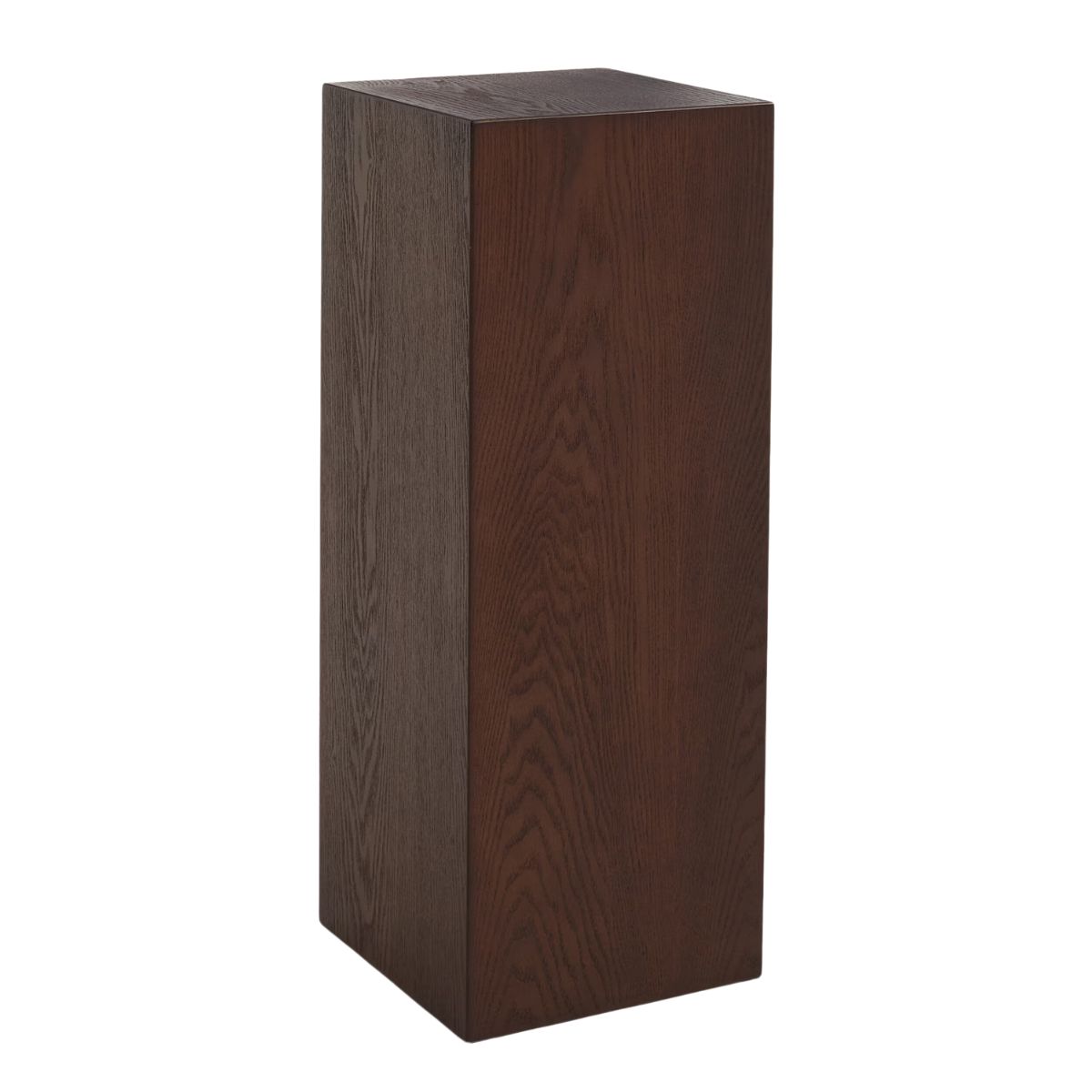 Dark Wood Pedestal