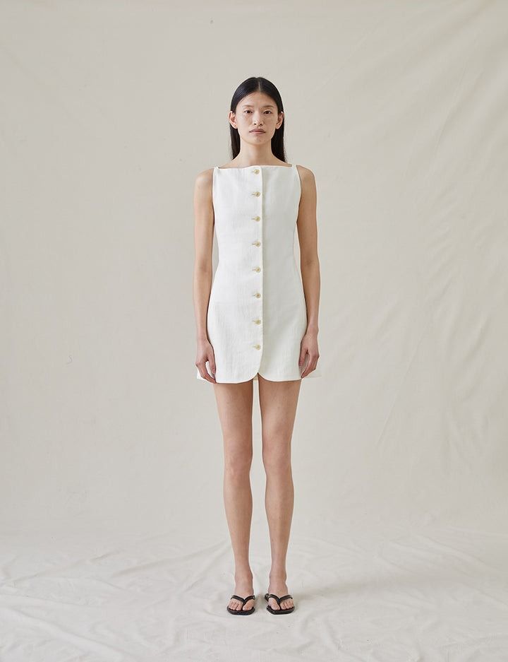 Attersee Sculpted Mini Dress