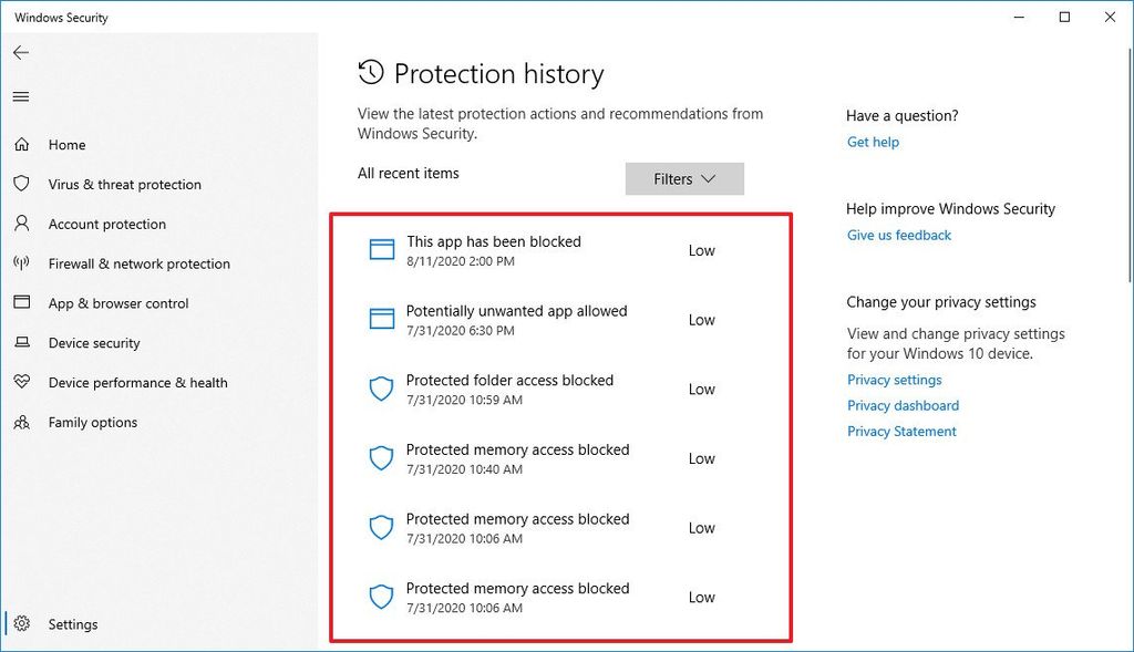 How To View Malware History In Microsoft Defender Antivirus On Windows ...