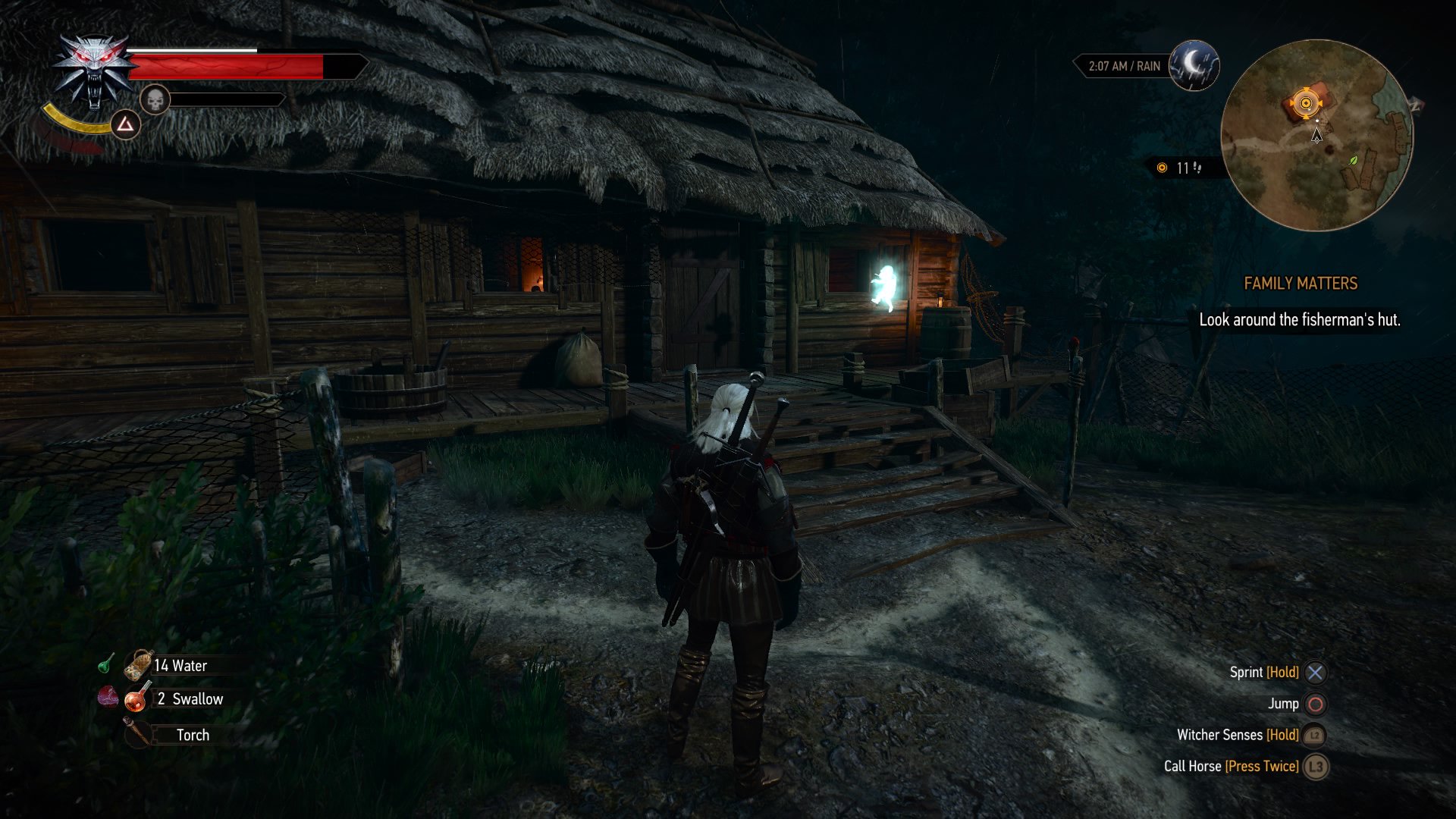 The witcher 3 fisherman hut