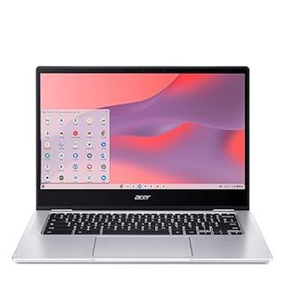 An Acer Chromebook Spin 314 against a white background