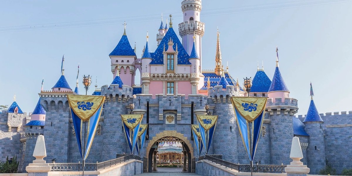 Sleeping Beauty&#039;s Castle At Disneyland