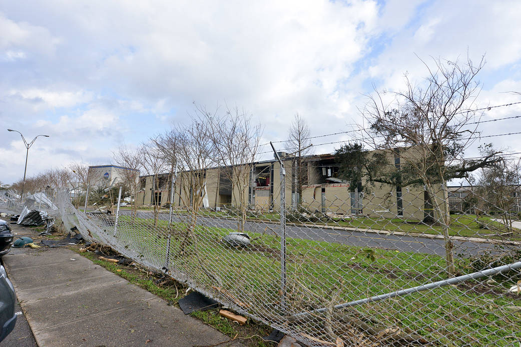 Tornado Damage at Michoud Assembly Facility