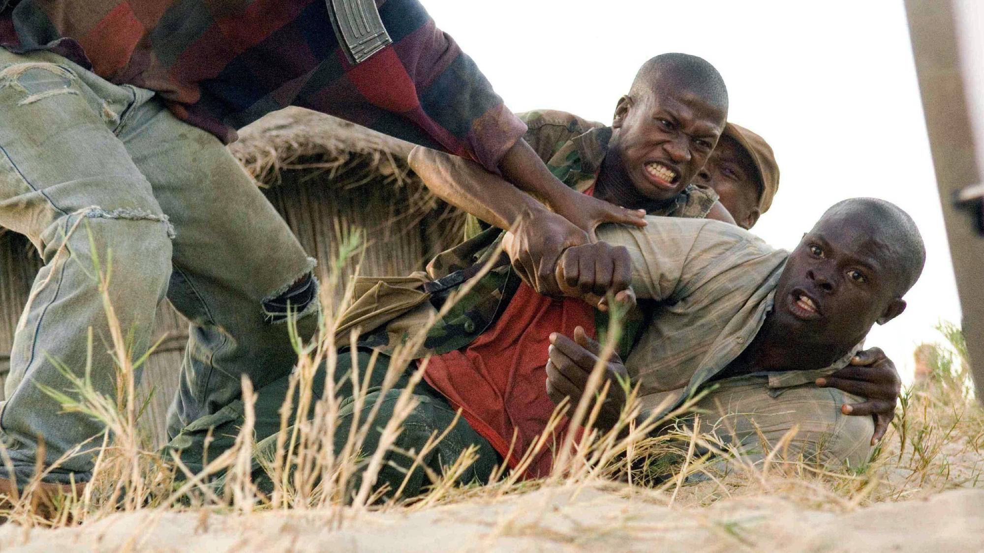 Djimon Hounsou as Solomon Vandy in "Blood Diamond"
