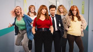 Catherine Tate plays six of the major characters in her new Netflix prison comedy Hard Cell.