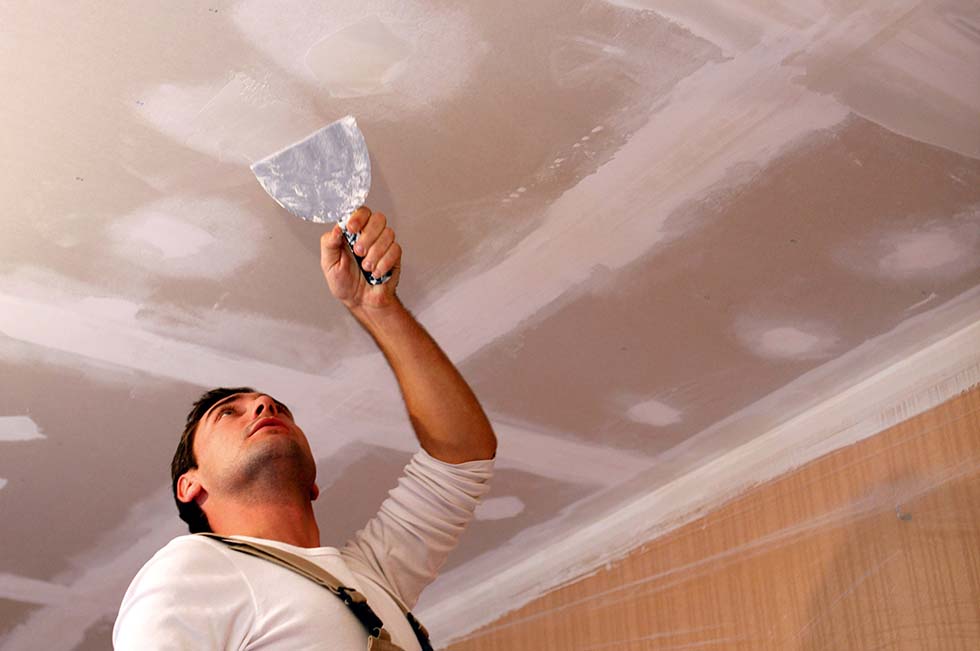 How To Paint A New Plastered Ceiling at John Harkness blog