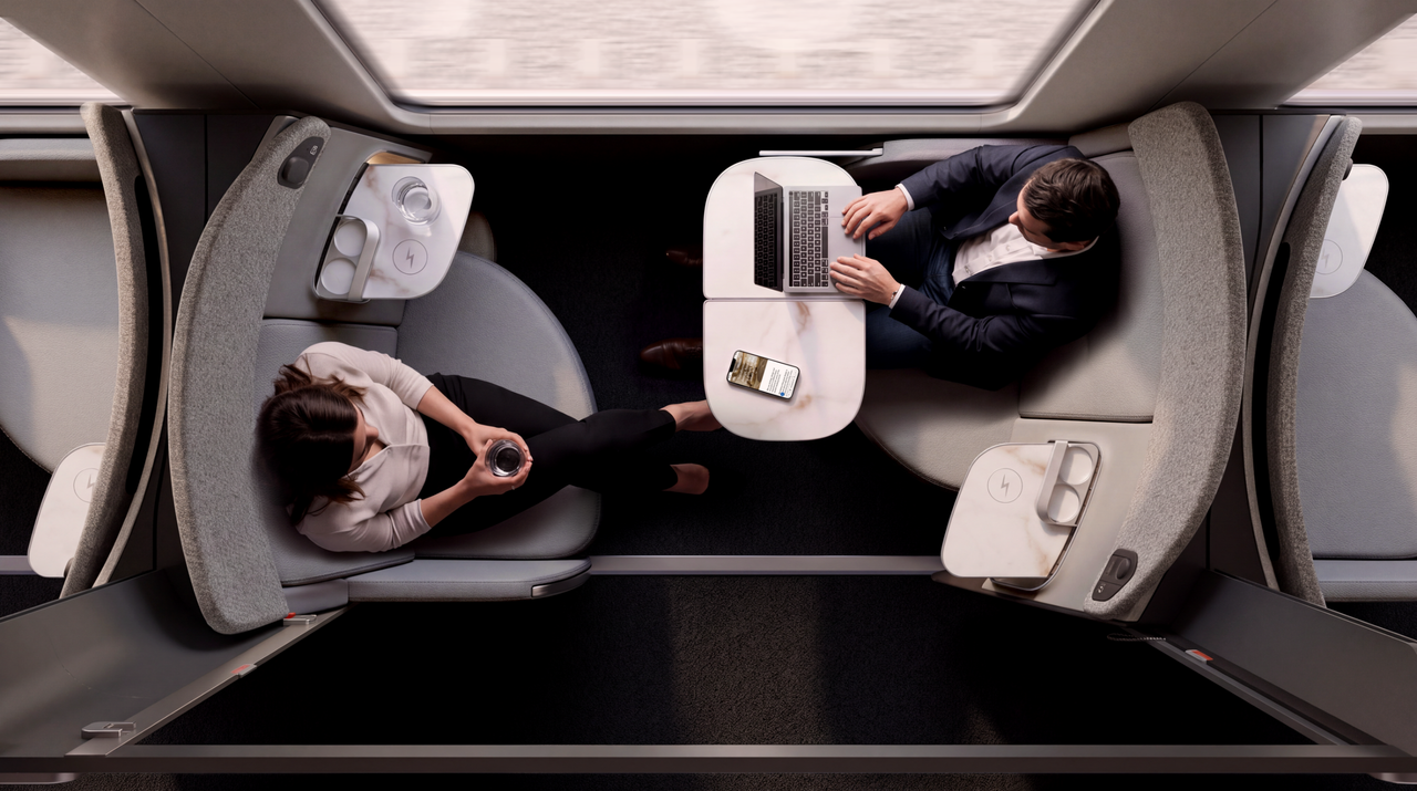 Business Class daytime configuration