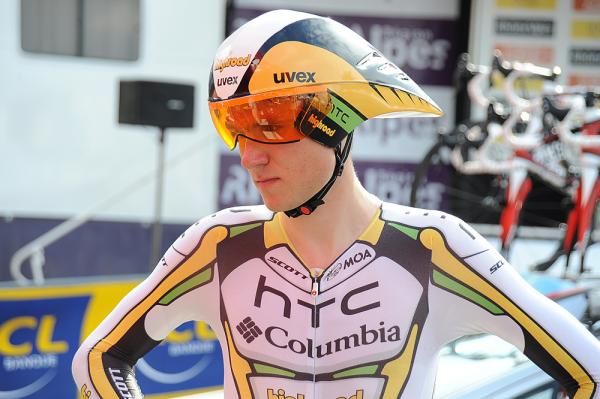Tejay Van Garderen (HTC-Columbia) had a strong time trial in the Dauphine.