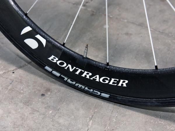 Bontrager is developing these ultra-wide 50mm-deep carbon tubulars with input from the team.