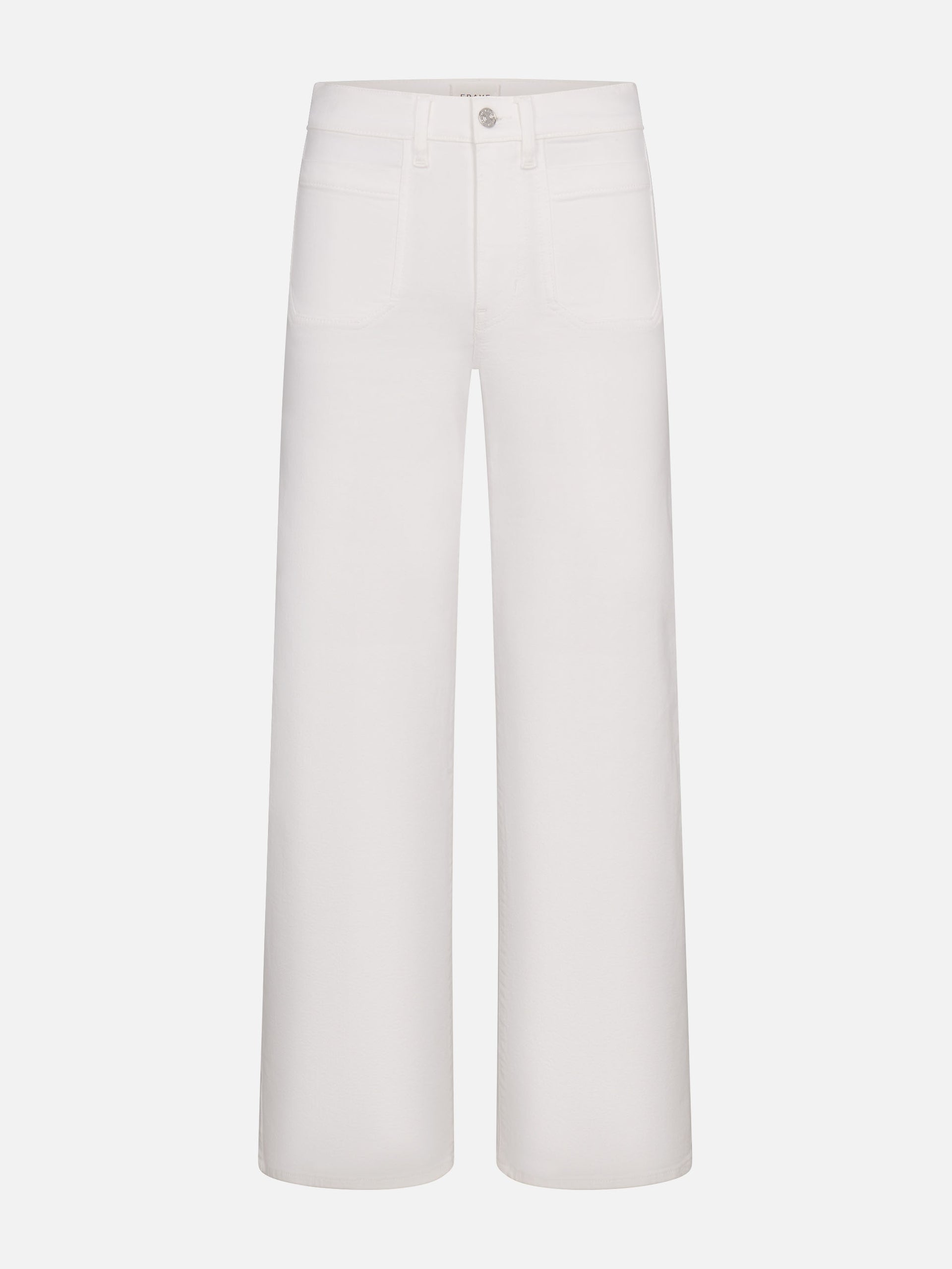 Le Slim Palazzo Modernist Pocket - White - White / 23