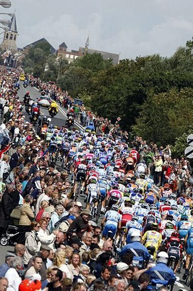 The Tour heads out for stage two from Dunkeque to Gent