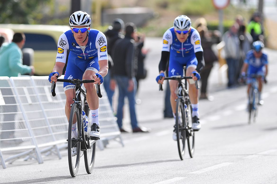 Iljo Keisse sets off
