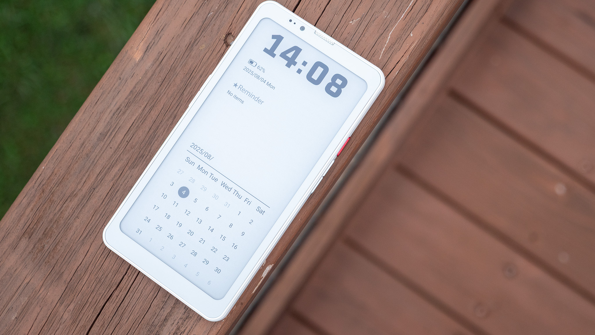 The screensaver on the Bigme HiBreak Pro E Ink smartphone