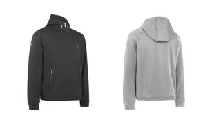Two hoodies pictured
