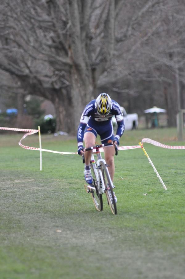 Luke Keough (Champion System p/b Keough Cyclocross) goes it alone