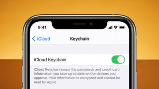 Apple iPhone iCloud keychain