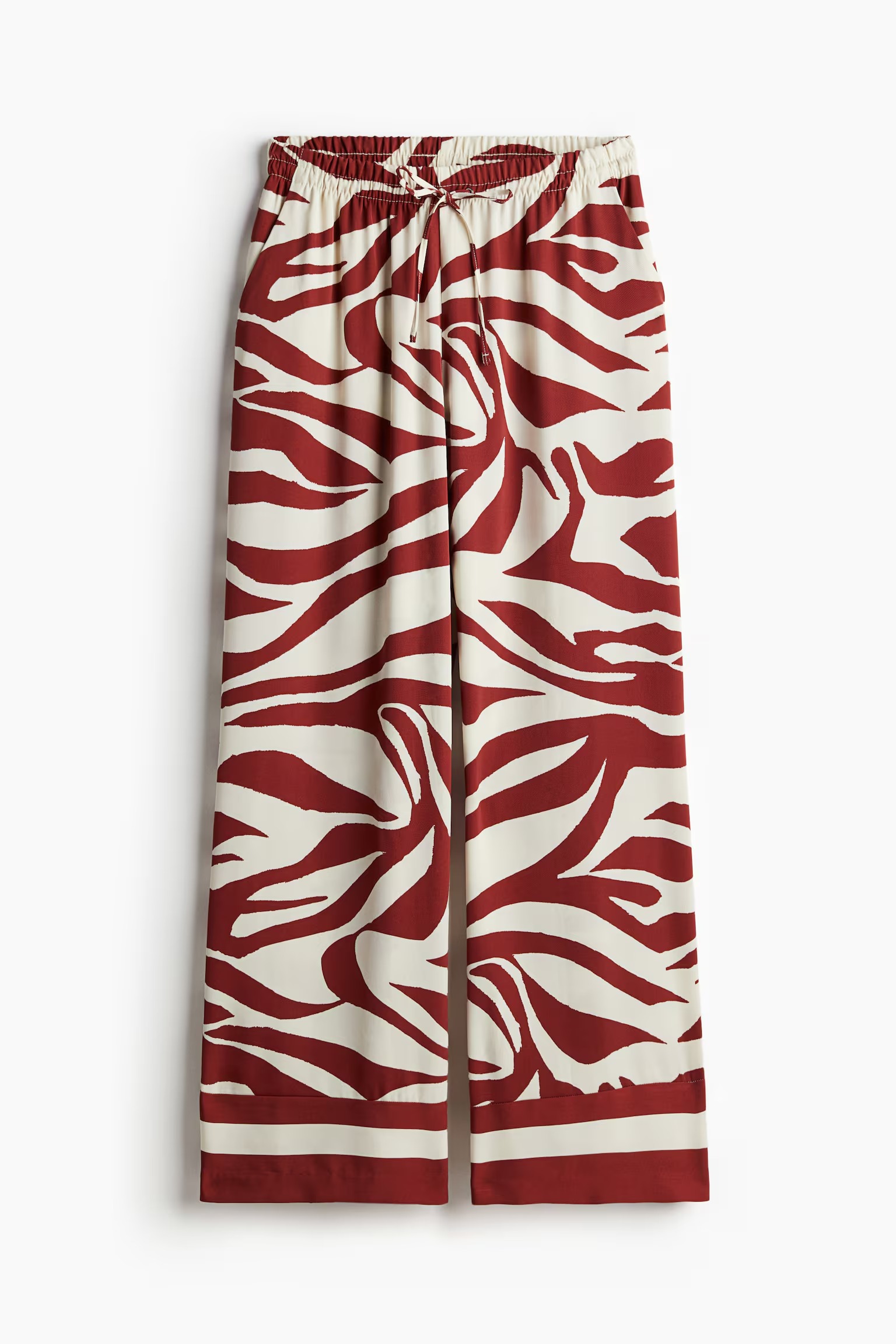 H&M, Wide-Cut Pull-On Pants