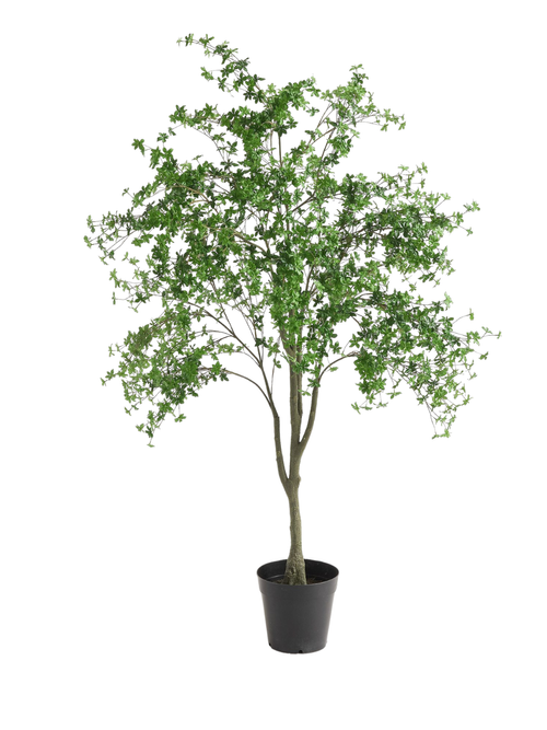 Faux Potted Gypsophilia Tree
