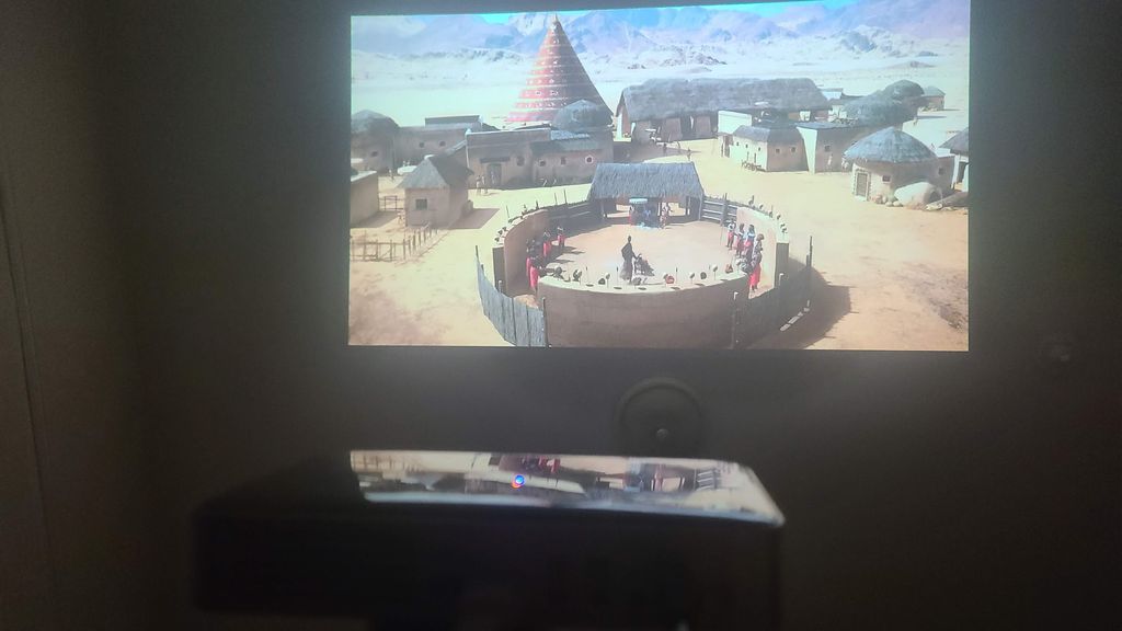 The best projector screen is your bedroom ceiling here's why TechRadar