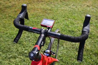BMC's 3T cockpit with SRM power meter display