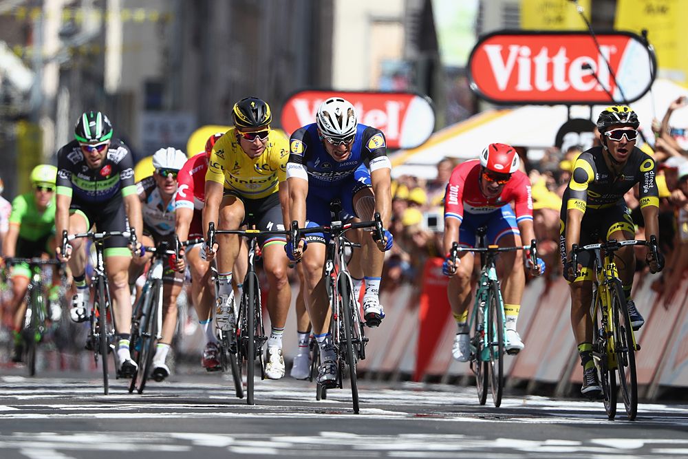 Stage 4 bunch sprint won by Marcel Kittel