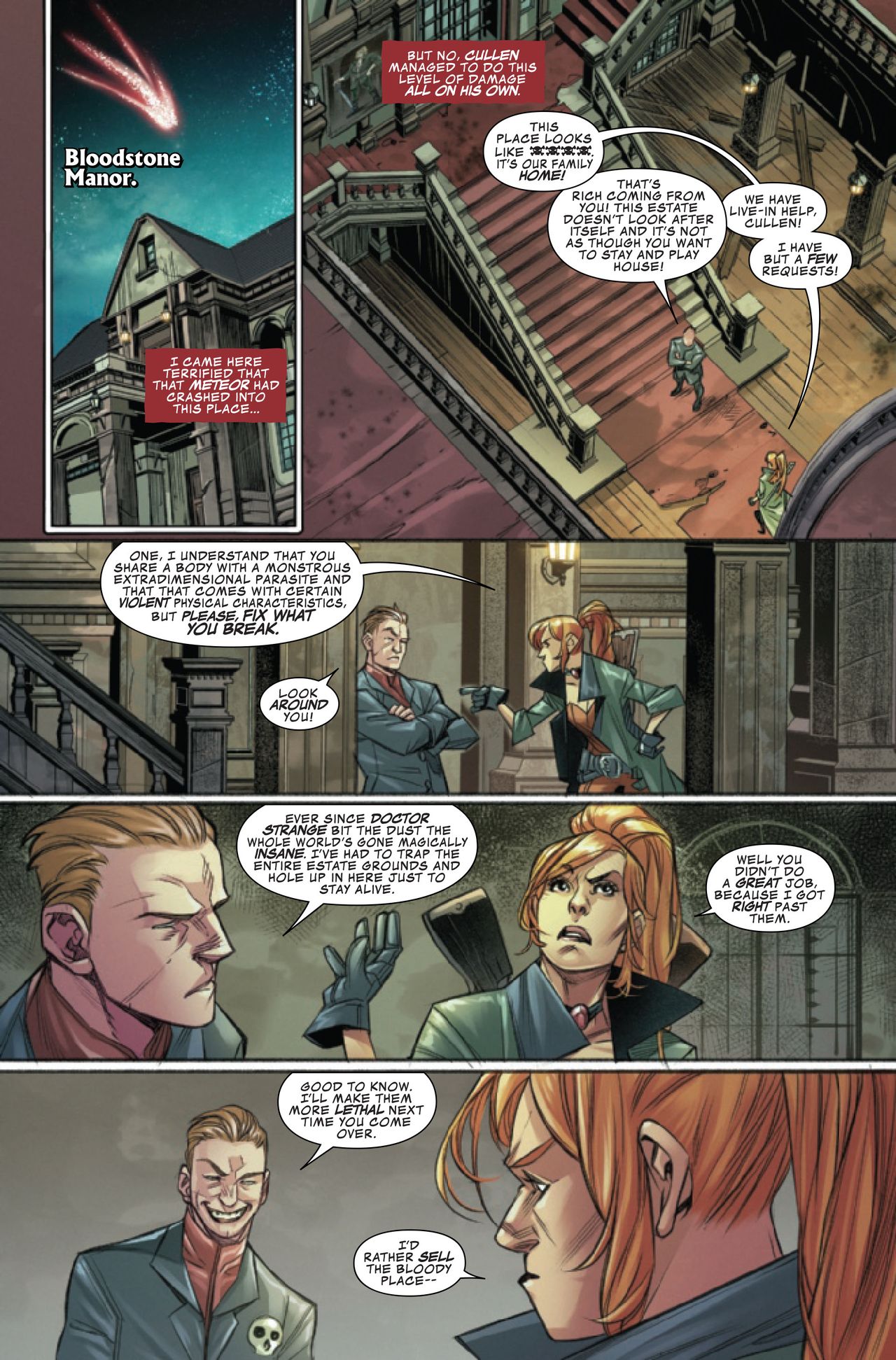 Death of Doctor Strange: Bloodstone #1