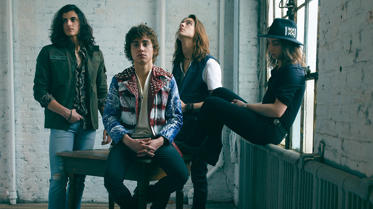 a press shot of Greta Van Fleet