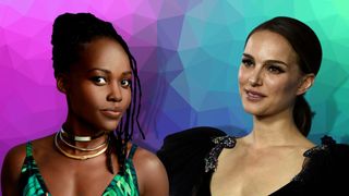 Lupita Nyong'o and Natalie Portman