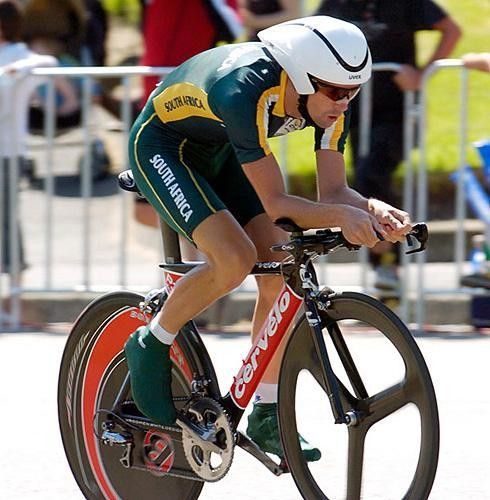 George also took 10th in the Men's Road Time Trial while in Australia
