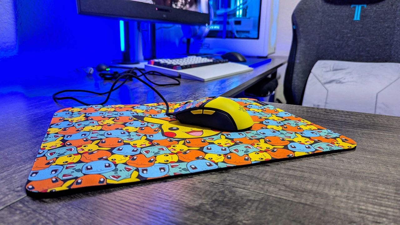 Image of the Razer x Pok&eacute;mon Collection of PC gaming accessories.