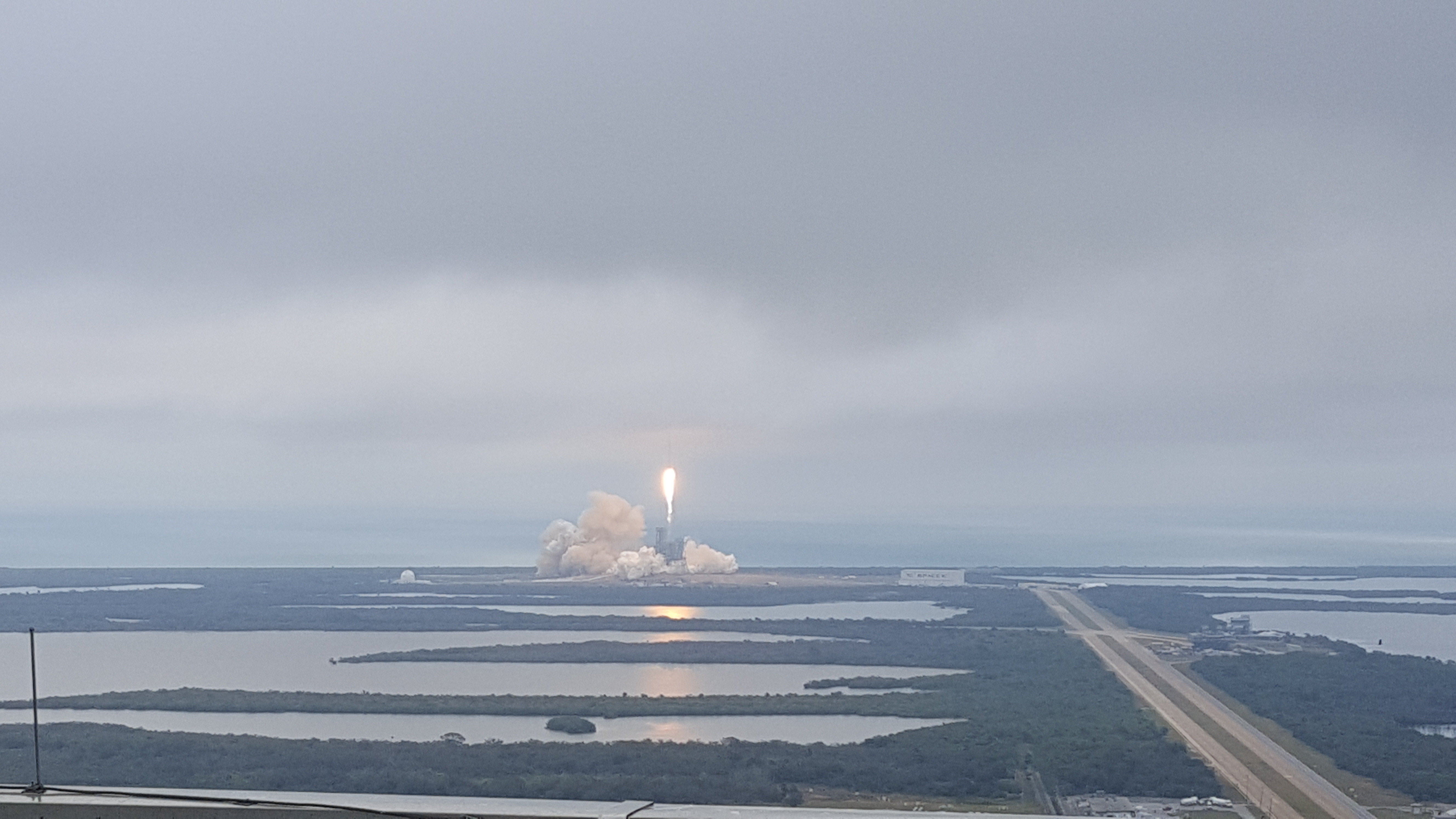 Feb 19 Falcon 9 liftoff